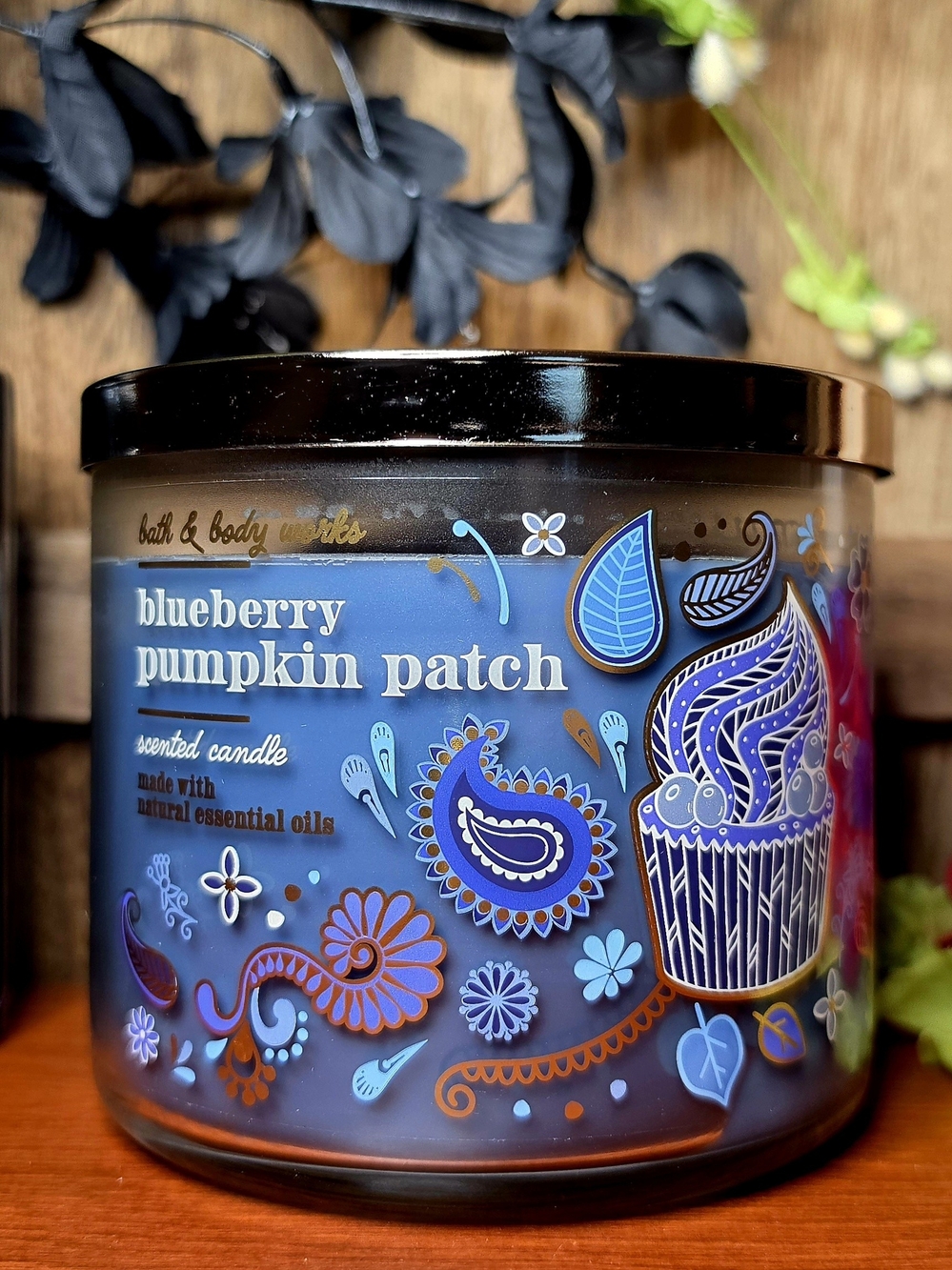 Bath & Body Works Blueberry Pumpkin Patch Scented Candle